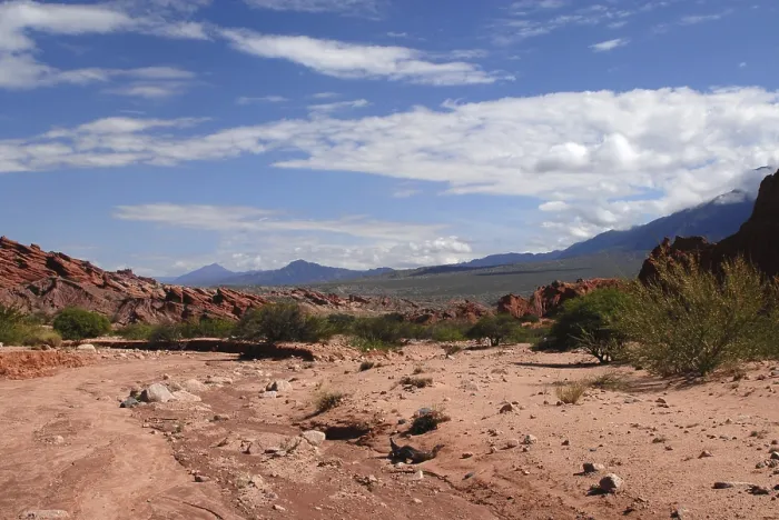 Framed Print : Panoramic Print of Red Sandstone Formations in Argentina Framed Print : Panoramic Print of Red Sandstone Formations in Argentina