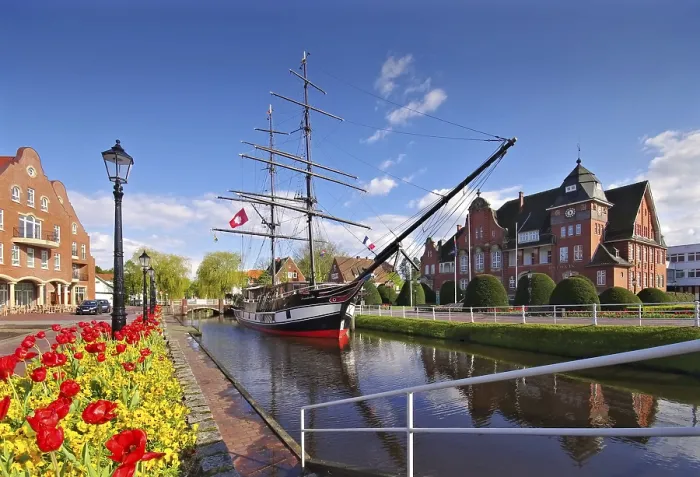 Framed Print : Papenburg 01 Print - German Shipyard Framed Print : Papenburg 01 Print - German Shipyard