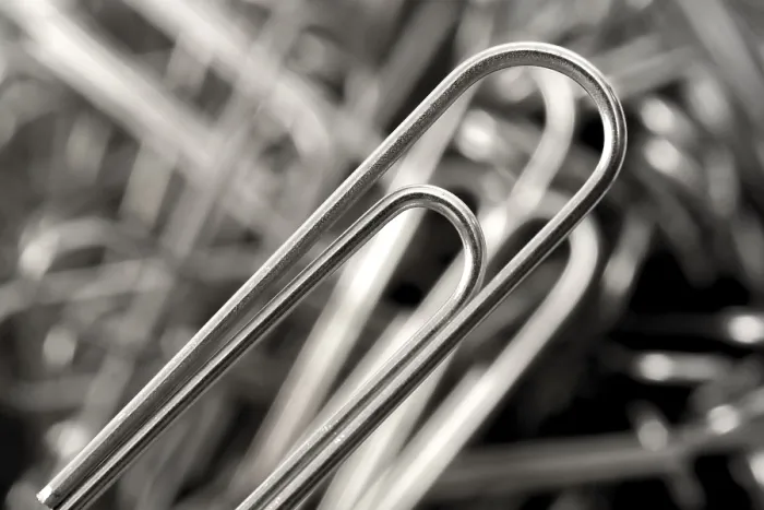 Framed Print : Paper Clip Print Framed Print : Paper Clip Print