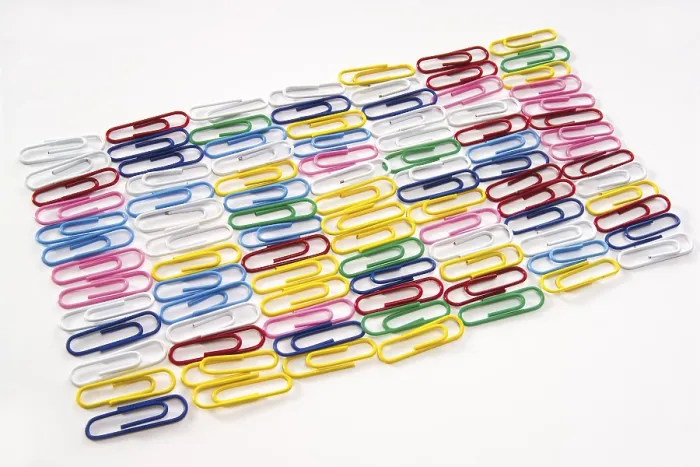 Framed Print : Metal Paper Clip Print Framed Print : Metal Paper Clip Print