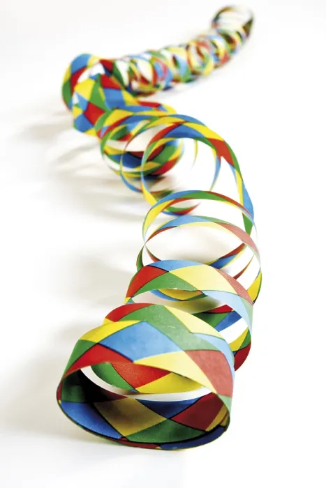 Framed Print : Decorative Paper Streamers Print Framed Print : Decorative Paper Streamers Print