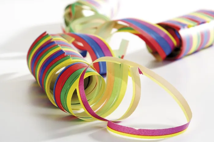 Framed Print : Paper Streamers Print Framed Print : Paper Streamers Print
