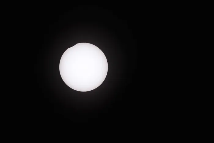 Framed Print : Partial Solar Eclipse Print, Gottingen, Germany 2021 Framed Print : Partial Solar Eclipse Print, Gottingen, Germany 2021