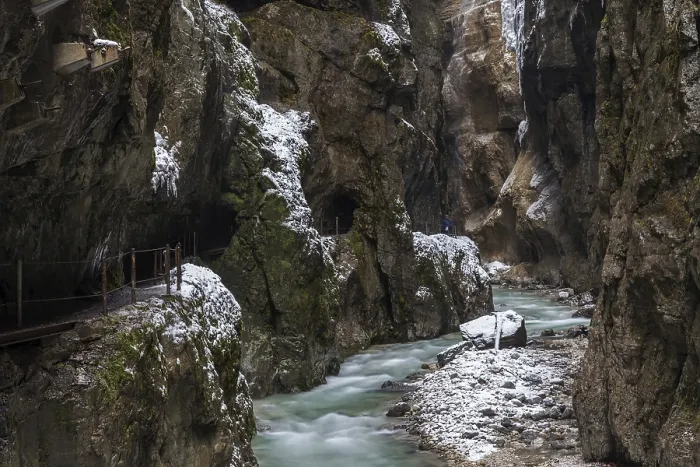 Framed Print : Partnach Gorge Print, Germany Framed Print : Partnach Gorge Print, Germany