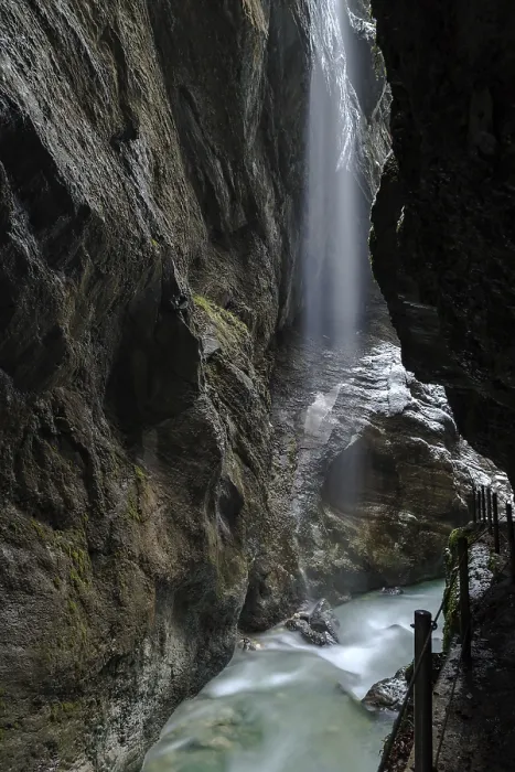 Framed Print : Partnach Gorge Print, Germany Framed Print : Partnach Gorge Print, Germany