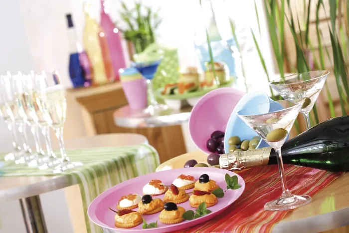 Framed Print : Party Buffet Print Framed Print : Party Buffet Print