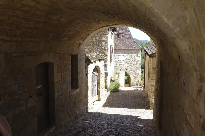 Framed Print : Castelnaud Passage Print Framed Print : Castelnaud Passage Print