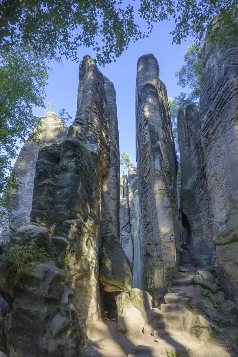 Framed Print : Path through the Prachov Rocks Print, Czech Republic Framed Print : Path through the Prachov Rocks Print, Czech Republic