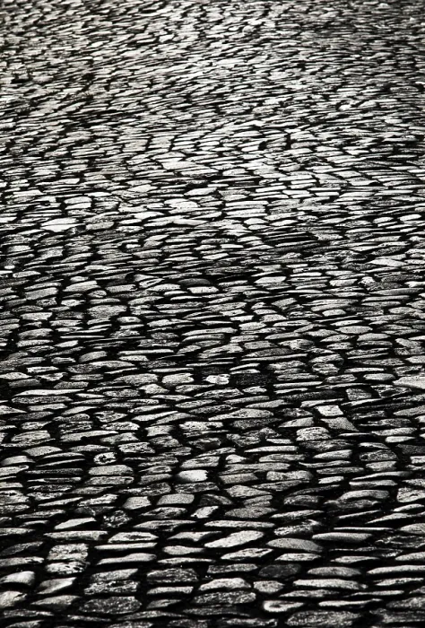 Framed Print : Pavement, Backlit Cobblestones Print, Ribeira Grande Framed Print : Pavement, Backlit Cobblestones Print, Ribeira Grande