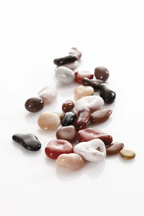 Framed Print : Pebble-Shaped Hard Candy Print Framed Print : Pebble-Shaped Hard Candy Print