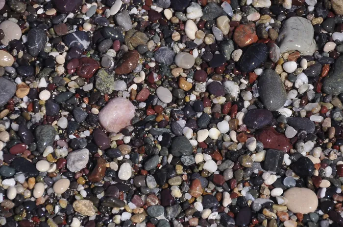 Framed Print : Pebbles on the Beach Print Framed Print : Pebbles on the Beach Print