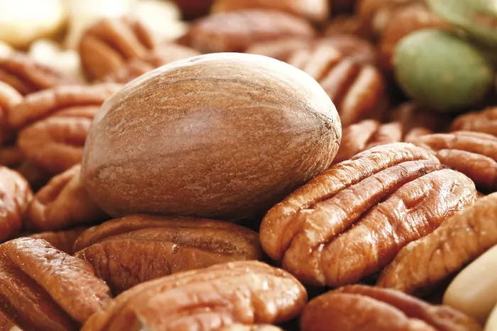 Framed Print : Pecans and mixed nuts, full format Print Framed Print : Pecans and mixed nuts, full format Print