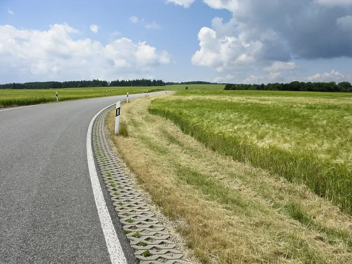 Framed Print : Perfect Road Landscape Print, Germany Framed Print : Perfect Road Landscape Print, Germany
