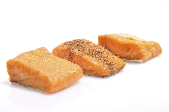 Framed Print : Pieces of Salmon Print Framed Print : Pieces of Salmon Print