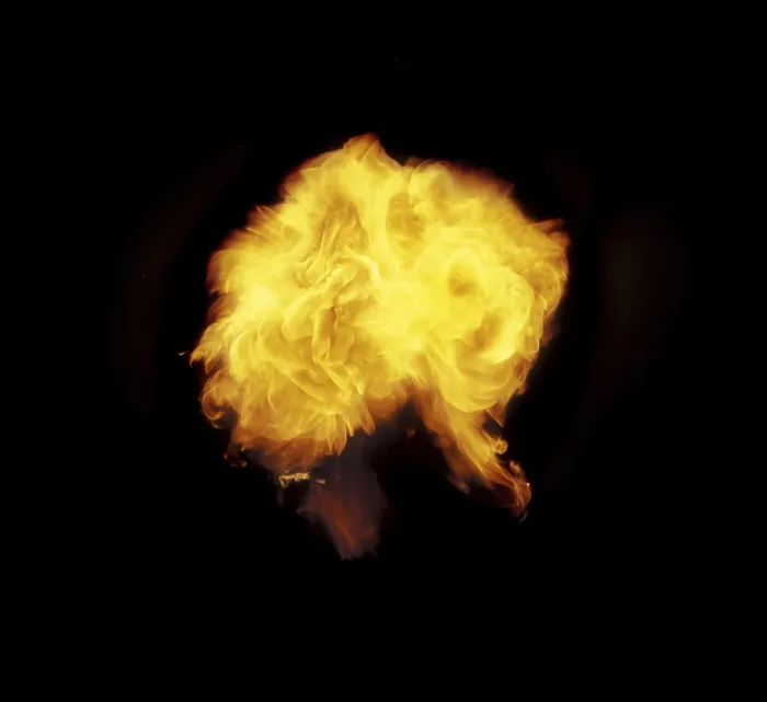 Framed Print : Pillar of Fire Print from a Fire-Eater Framed Print : Pillar of Fire Print from a Fire-Eater