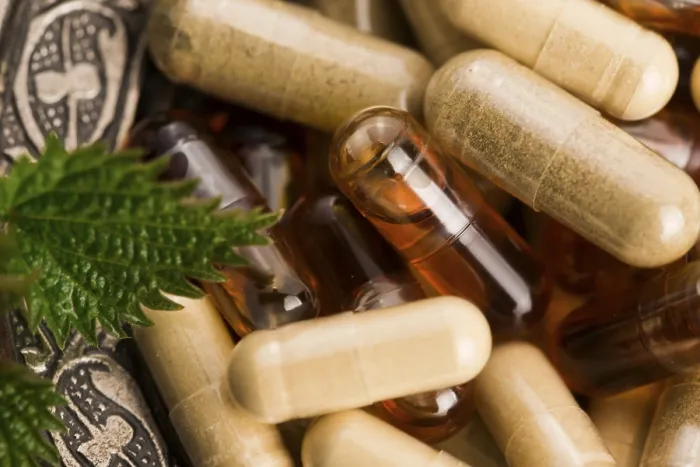 Framed Print : Herbal Pills Macro Print Framed Print : Herbal Pills Macro Print