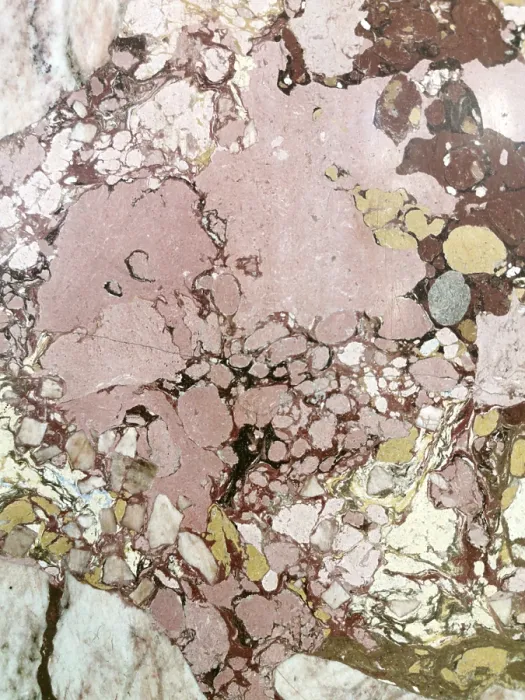 Framed Print : Pink and Brown Marble Print with Natural Patterns Framed Print : Pink and Brown Marble Print with Natural Patterns
