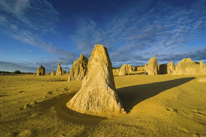 Framed Print : The Pinnacles Limestone Formations Print, Nambung National Park Framed Print : The Pinnacles Limestone Formations Print, Nambung National Park
