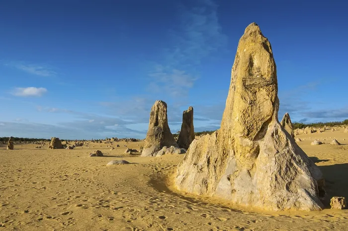 Framed Print : The Pinnacles Limestone Formations Print, Nambung National Park Framed Print : The Pinnacles Limestone Formations Print, Nambung National Park