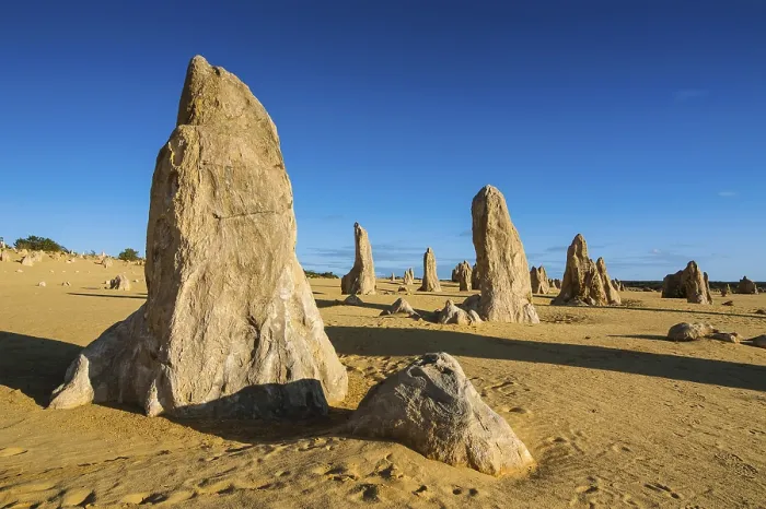 Framed Print : The Pinnacles Limestone Formations Print, Western Australia