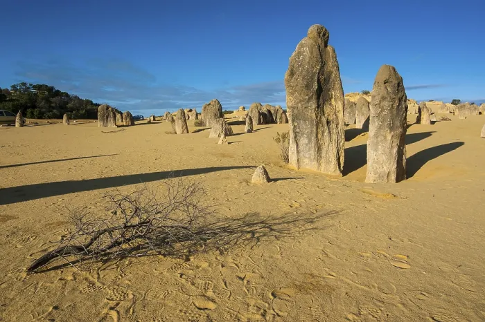 Framed Print : The Pinnacles limestone formations print, Nambung National Park Framed Print : The Pinnacles limestone formations print, Nambung National Park