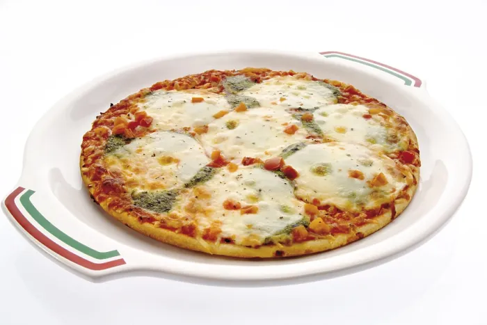 Framed Print : Print of Pizza Mozzarella