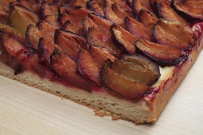 Framed Print : Plums on a Plum Cake Print Framed Print : Plums on a Plum Cake Print