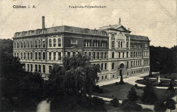 Framed Print : Historic Print of Kothen Polytechnic, Saxony-Anhalt, Germany Framed Print : Historic Print of Kothen Polytechnic, Saxony-Anhalt, Germany