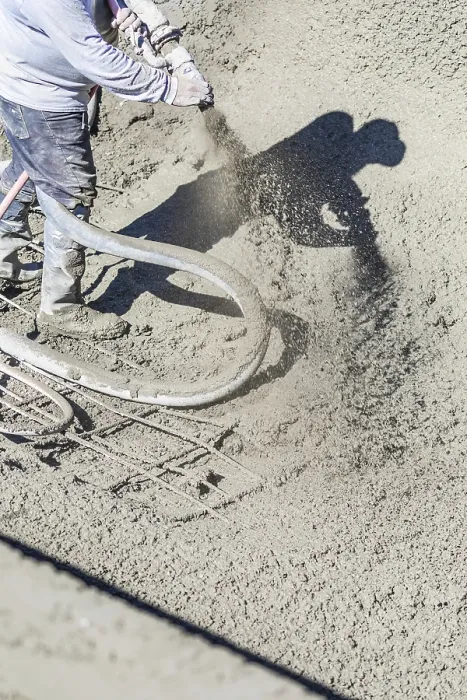 Framed Print : Pool Construction Worker Applying Shotcrete Print Framed Print : Pool Construction Worker Applying Shotcrete Print