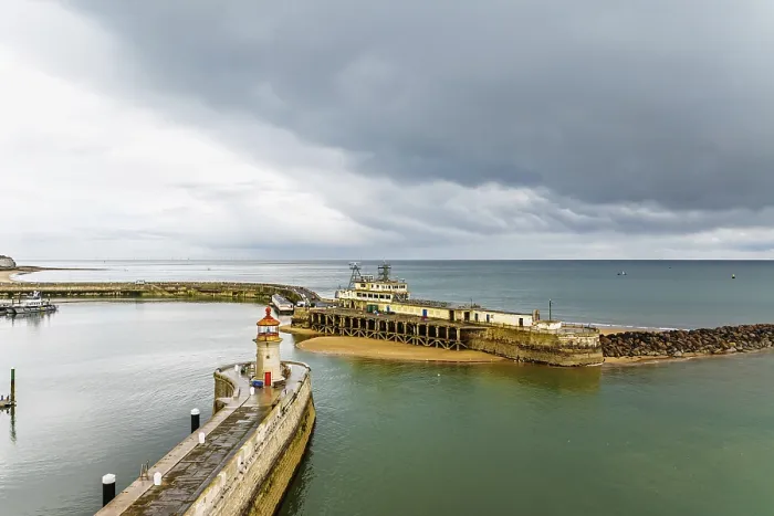 Framed Print : Ramsgate Port from a Drone Print Framed Print : Ramsgate Port from a Drone Print