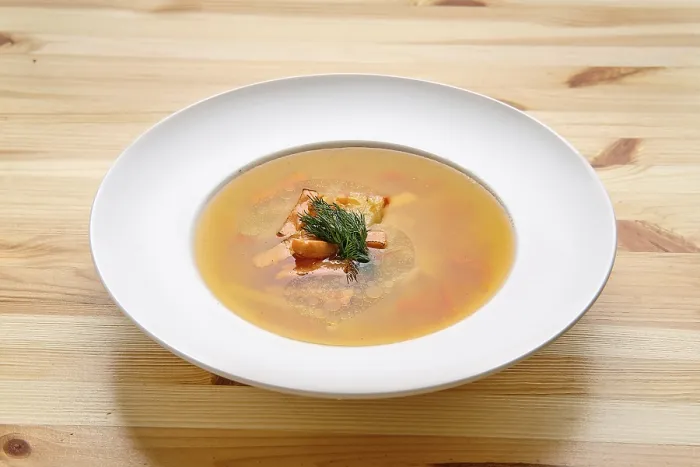 Framed Print : Print of Salmon Soup Framed Print : Print of Salmon Soup
