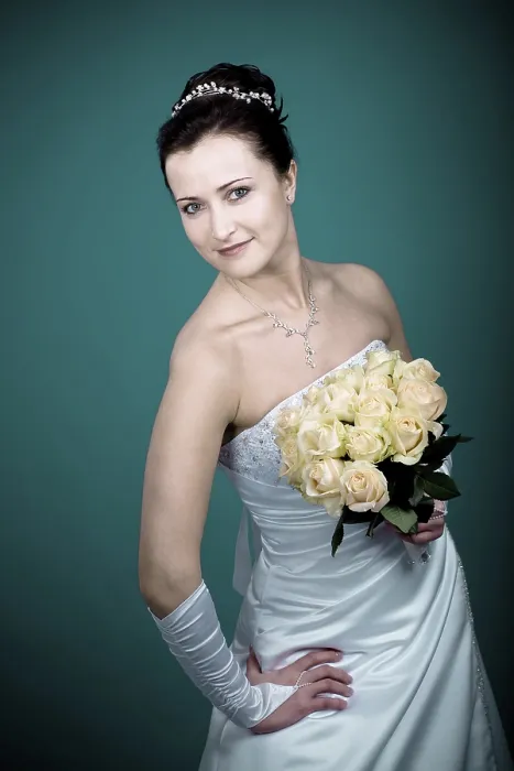 Framed Print : Portrait of a Young Bride Print Framed Print : Portrait of a Young Bride Print
