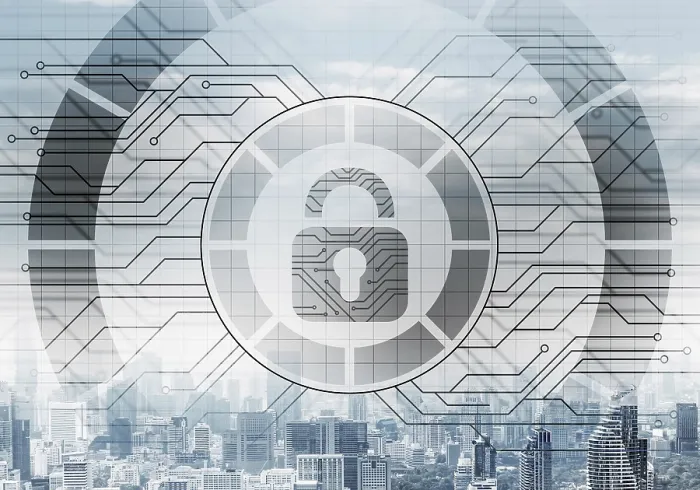 Framed Print : Cryptography and Encryption Algorithm Concept Print