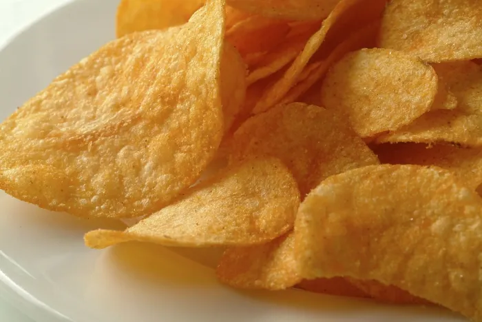 Framed Print : Print of Potato Chips Framed Print : Print of Potato Chips