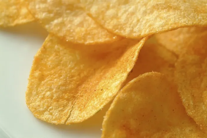 Framed Print : Print of Potato Chips Framed Print : Print of Potato Chips