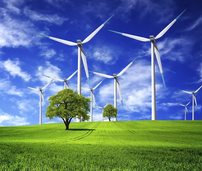Framed Print : Power Generating Print from imageBROKER Framed Print : Power Generating Print from imageBROKER