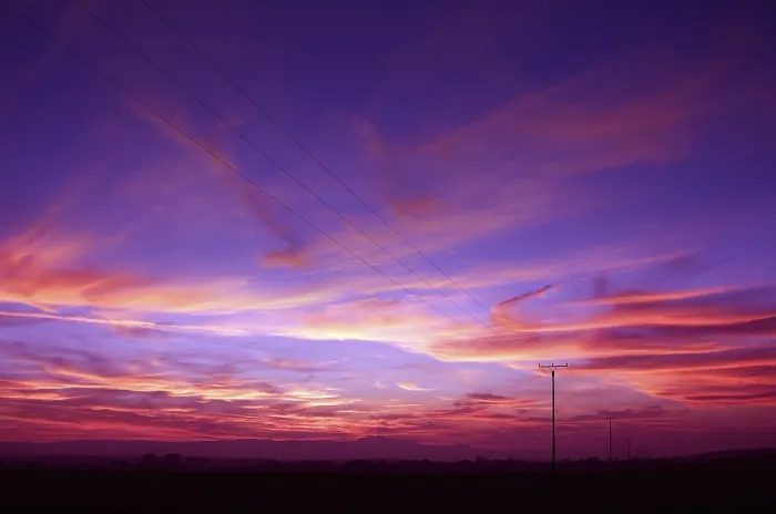 Framed Print : Power Pole at Sunset Print Framed Print : Power Pole at Sunset Print