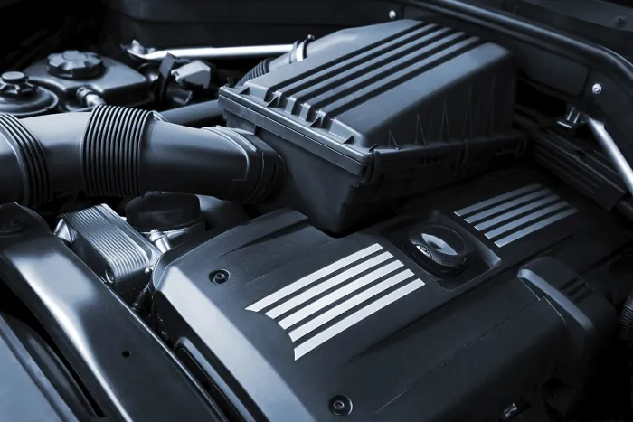Framed Print : The Powerful Engine of the Modern Car Print Framed Print : The Powerful Engine of the Modern Car Print