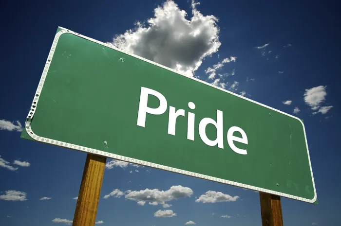 Framed Print : Pride Road Sign Under Dramatic Skies Print Framed Print : Pride Road Sign Under Dramatic Skies Print
