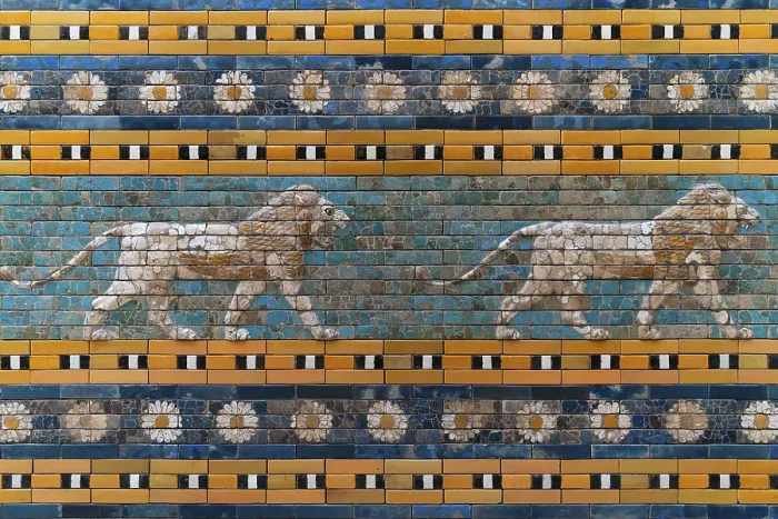 Framed Print : The Processional Way Print, Pergamon Museum Berlin Framed Print : The Processional Way Print, Pergamon Museum Berlin