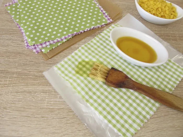 Framed Print : Production of Environmentally Friendly Beeswax Cloths Print