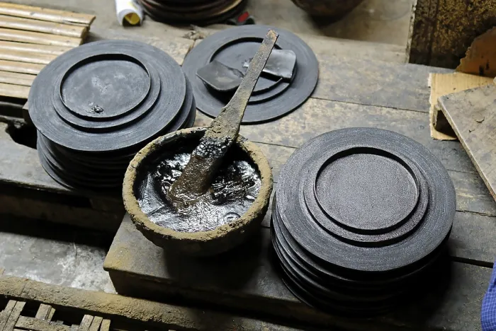 Framed Print : Lacquerware Production Print, Bagan, Myanmar Framed Print : Lacquerware Production Print, Bagan, Myanmar