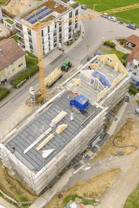 Framed Print : Progressive Construction Site Print, Nagold, Germany Framed Print : Progressive Construction Site Print, Nagold, Germany