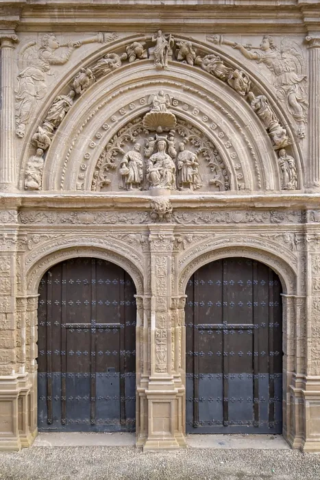 Framed Print : Puerta del Norte Print, 1559, Plateresque Style Framed Print : Puerta del Norte Print, 1559, Plateresque Style
