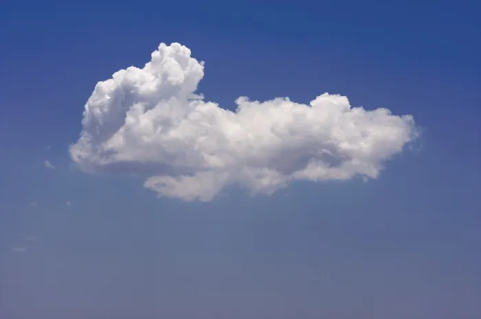 Framed Print : Puffy Clouds Blue Sky Print Framed Print : Puffy Clouds Blue Sky Print