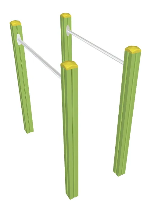 Framed Print : Pull-up Bars 3D Print Framed Print : Pull-up Bars 3D Print
