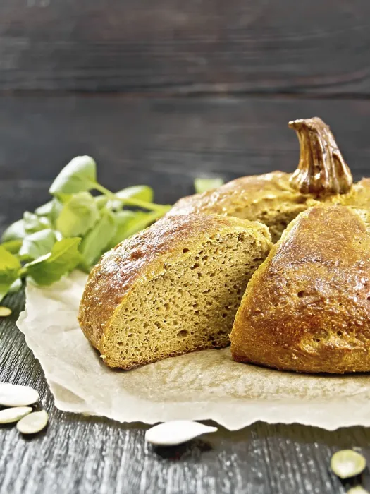 Framed Print : Pumpkin Bread Print on Wooden Board Framed Print : Pumpkin Bread Print on Wooden Board