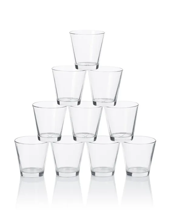 Framed Print : A Pyramid Made of Drinking Glasses Print Framed Print : A Pyramid Made of Drinking Glasses Print