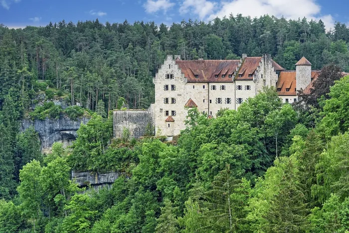Framed Print : Rabenstein Castle Print, Ailsbachtal, Bavaria, Germany Framed Print : Rabenstein Castle Print, Ailsbachtal, Bavaria, Germany