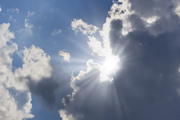Framed Print : Rain Clouds with Sun Shining Through Print Framed Print : Rain Clouds with Sun Shining Through Print